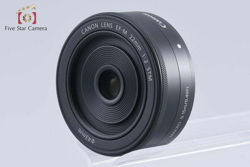 Canon EF-M 22mm f/2 STM Black