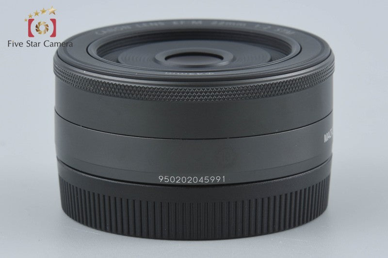 Canon EF-M 22mm f/2 STM Black