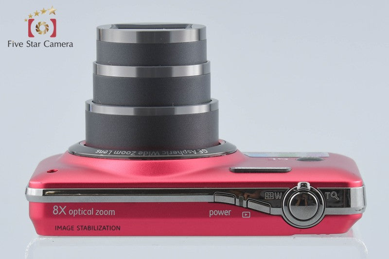 GE E1480W Red 14.1 MP Digital Camera
