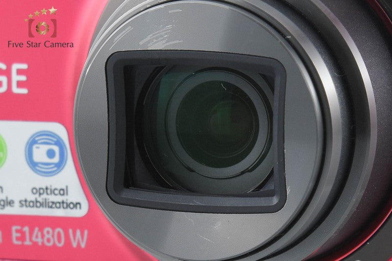 GE E1480W Red 14.1 MP Digital Camera