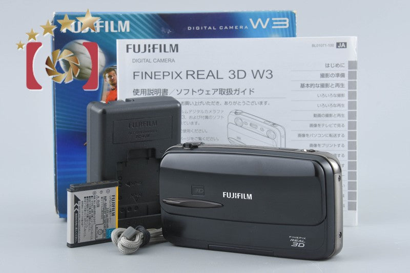Fujifilm FinePix REAL 3D W3 10.0 MP Digital Camera w/ Box