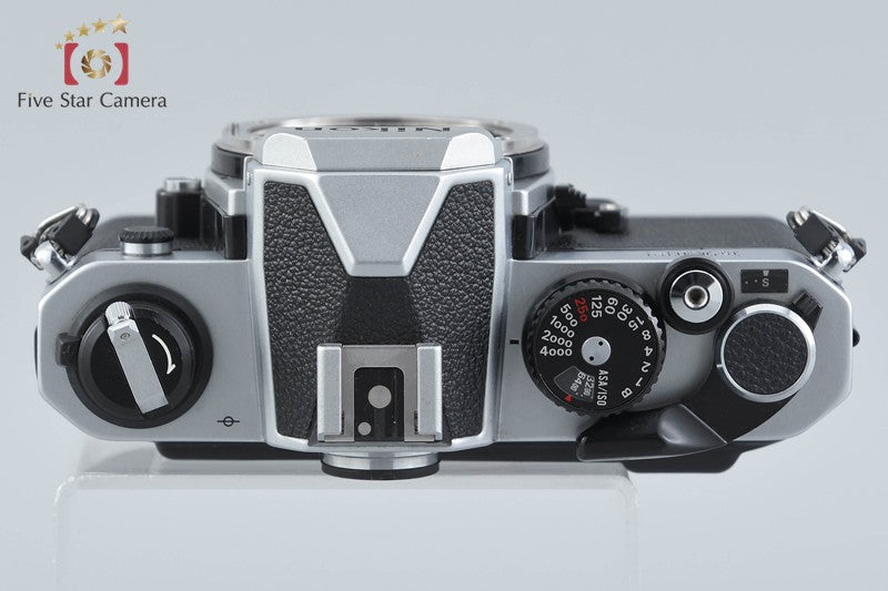 Nikon New FM2 FM2N Silver Later Model 35mm SLR Film Camera w/ MF-16 Data Back
