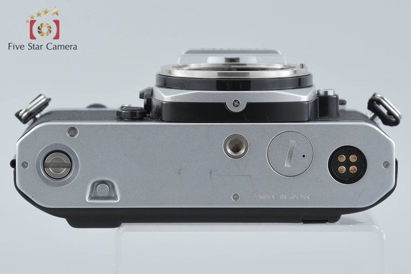 Nikon New FM2 FM2N Silver Later Model 35mm SLR Film Camera w/ MF-16 Data Back