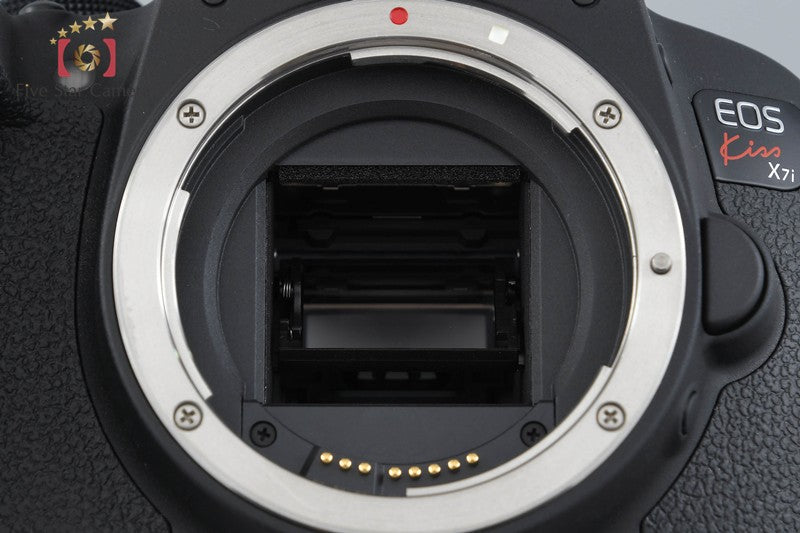 "Shutter count 10" Canon EOS Kiss X7i / Rebel T5i / 700D 18.0 MP 18-135 Lens