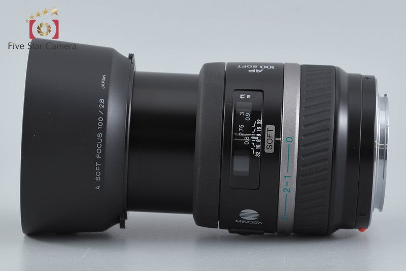 Minolta AF SOFT FOCUS 100mm f/2.8 Sony / Minolta A Mount Lens