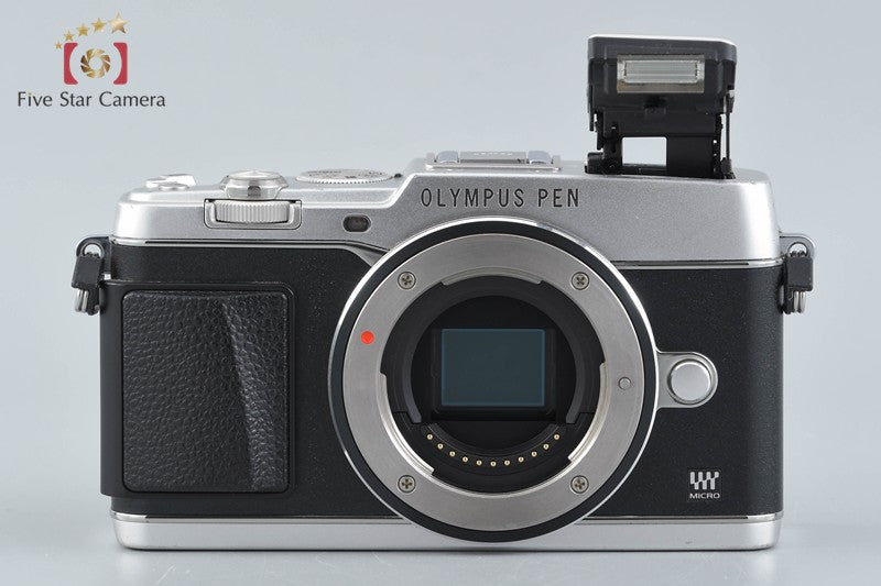 "Shutter count 2,700" Olympus PEN E-P5 Silver 16.1 MP Mirrorless Camera