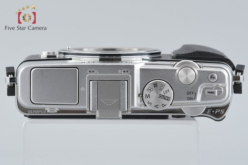 "Shutter count 2,700" Olympus PEN E-P5 Silver 16.1 MP Mirrorless Camera