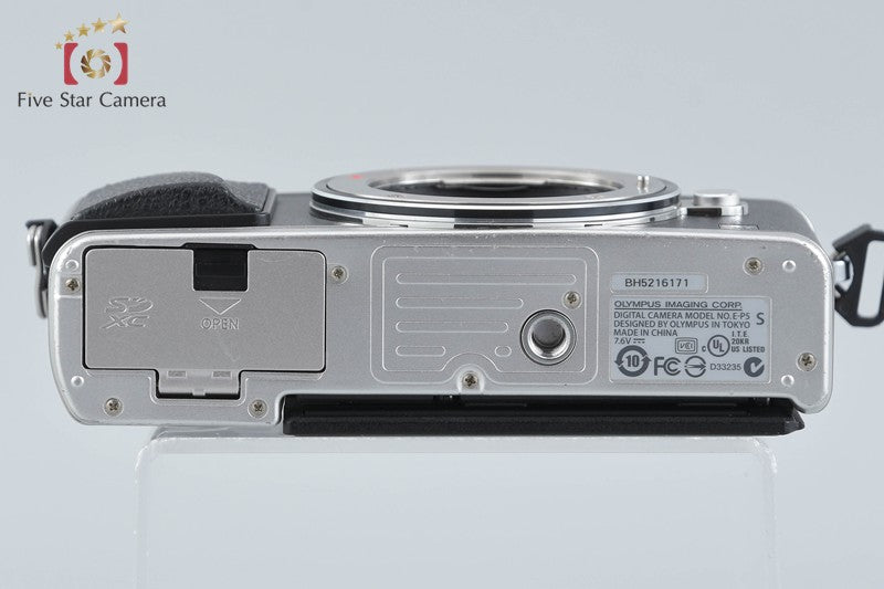 "Shutter count 2,700" Olympus PEN E-P5 Silver 16.1 MP Mirrorless Camera