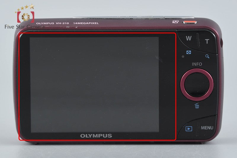 OLYMPUS VH-210 Red 14.0 MP Digital Camera