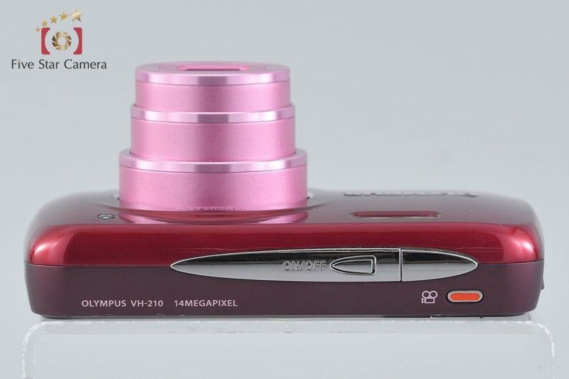 OLYMPUS VH-210 Red 14.0 MP Digital Camera