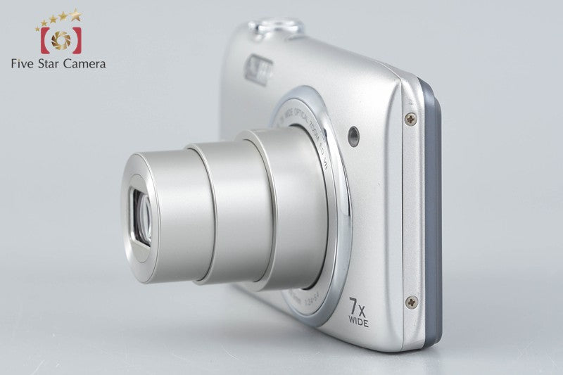 Nikon COOLPIX S3500 Crystal Silver 20.0 MP Digital Camera
