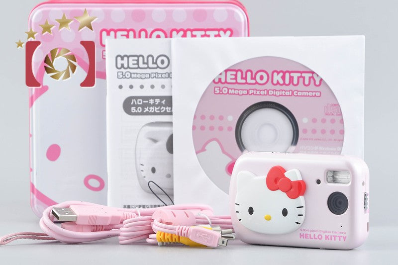 KFE JAPAN Hello Kitty DC500 Pink 5.3 MP Digital Camera w/ Box