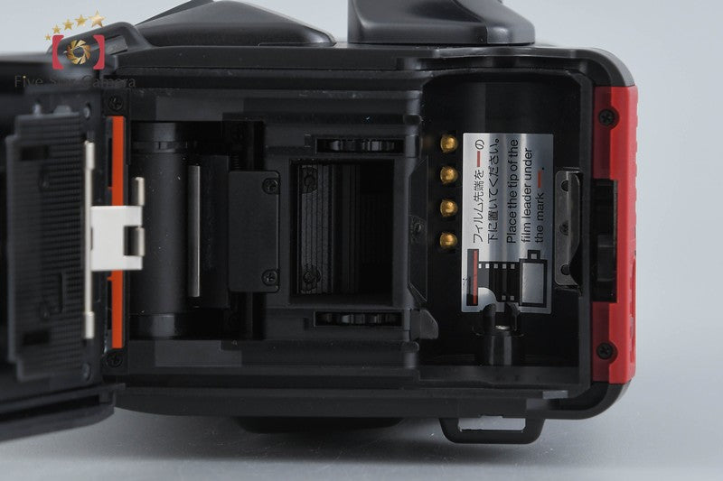 Kyocera Samurai X3.0 Red Point & Shoot Half Frame 35mm Film Camera