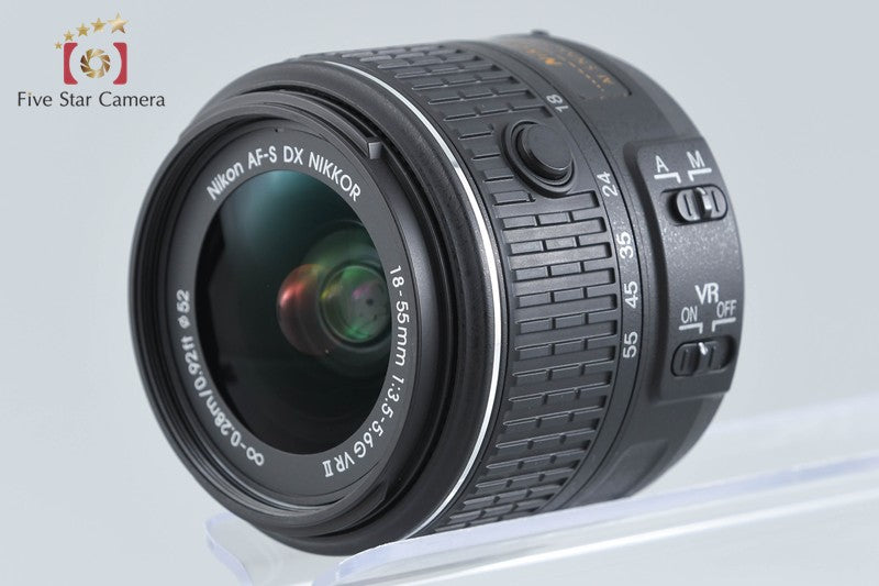 "Count 1,882" Nikon D3300 Black 24.2 MP DSLR 18-55mm VR II Lens