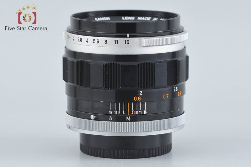Canon FL 55mm f/1.2