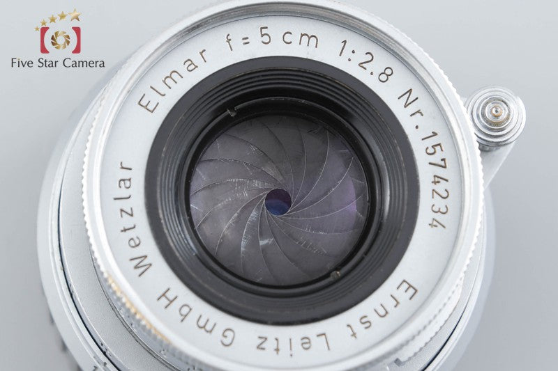 Leica Elmar 50mm f/2.8 Collapsible Leica M Mount Lens