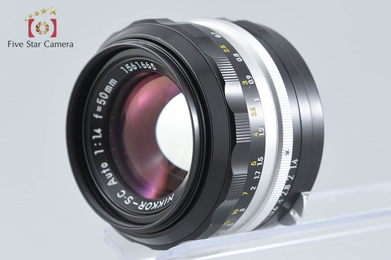 Nikon NIKKOR-S.C Auto 50mm f/1.4 Non Ai Lens