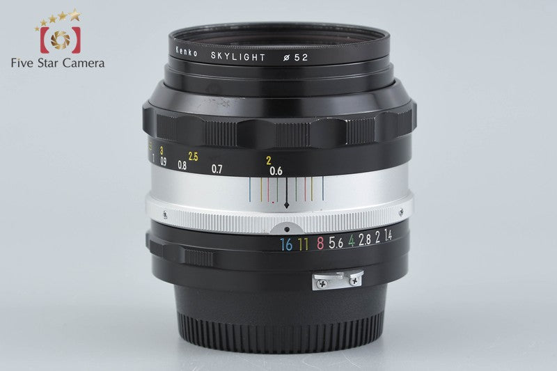 Nikon NIKKOR-S.C Auto 50mm f/1.4 Non Ai Lens
