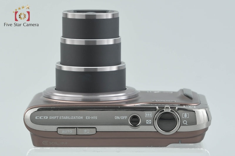 Casio EXILIM EX-H15 Brown 14.1 MP Digital Camera