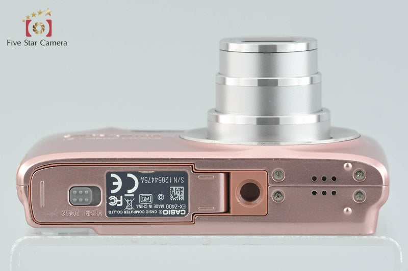 Casio EXILIM EX-Z400 Pink 12.1 MP Digital Camera
