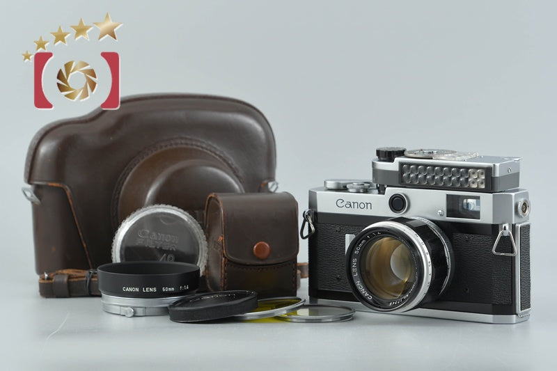 Canon P 35mm Rangefinder Film Camera + 50mm f/1.4