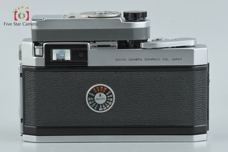 Canon P 35mm Rangefinder Film Camera + 50mm f/1.4