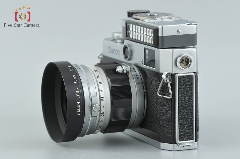 Canon P 35mm Rangefinder Film Camera + 50mm f/1.4