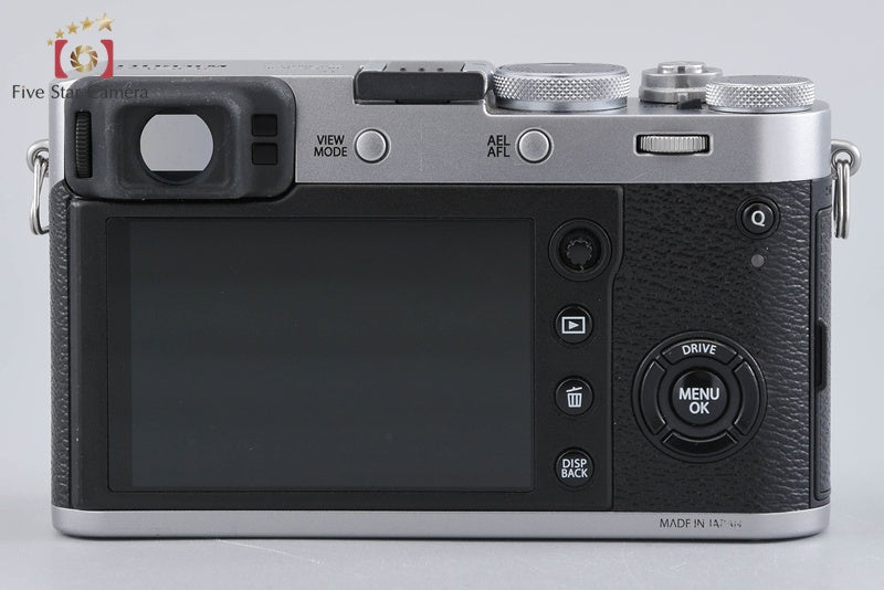 Fujifilm X100F Silver 24.3 MP Digital Camera w/ Box