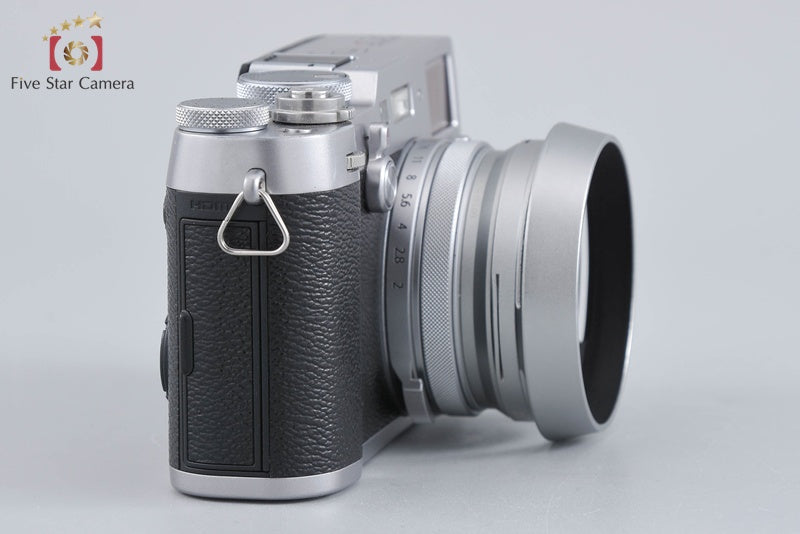 Fujifilm X100F Silver 24.3 MP Digital Camera w/ Box
