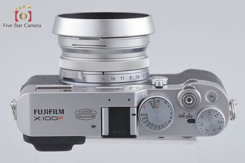 Fujifilm X100F Silver 24.3 MP Digital Camera w/ Box