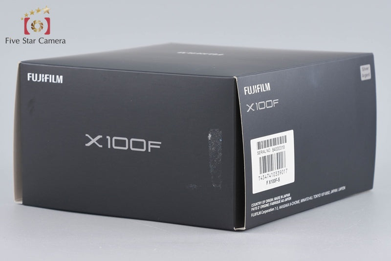 Fujifilm X100F Silver 24.3 MP Digital Camera w/ Box