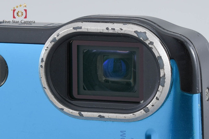 "Count 3,146" Olympus Tough TG-620 Blue 12.0 MP 5m Waterproof Digital Camera