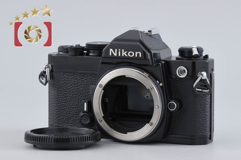 Nikon FM Black Mid Model 35mm SLR Camera Body