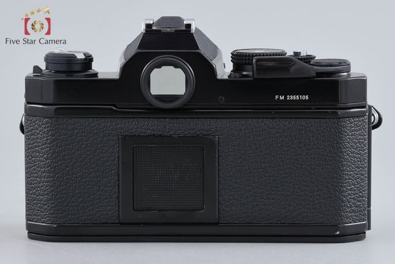 Nikon FM Black Mid Model 35mm SLR Camera Body