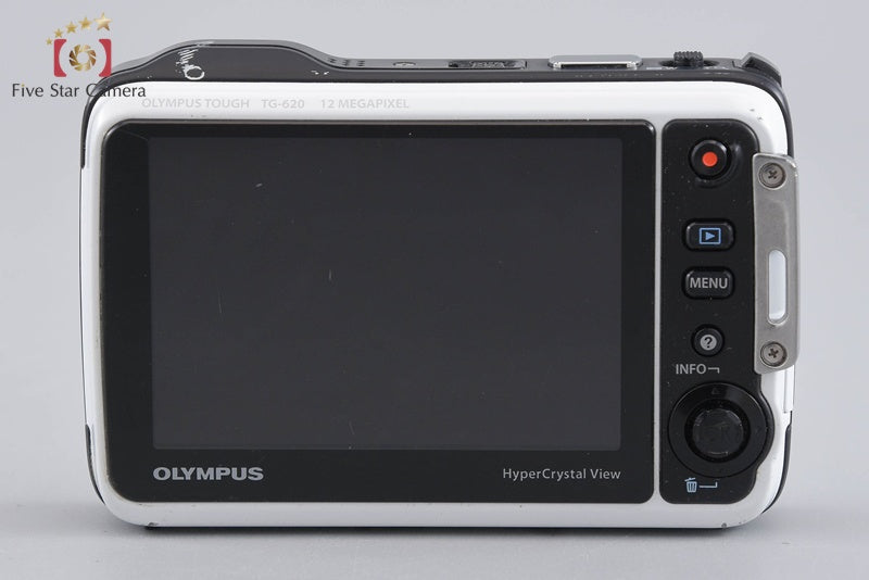 Olympus Tough TG-620 White 12.0 MP 5m Waterproof Digital Camera