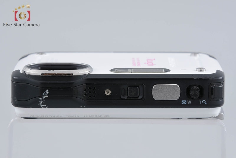 Olympus Tough TG-620 White 12.0 MP 5m Waterproof Digital Camera