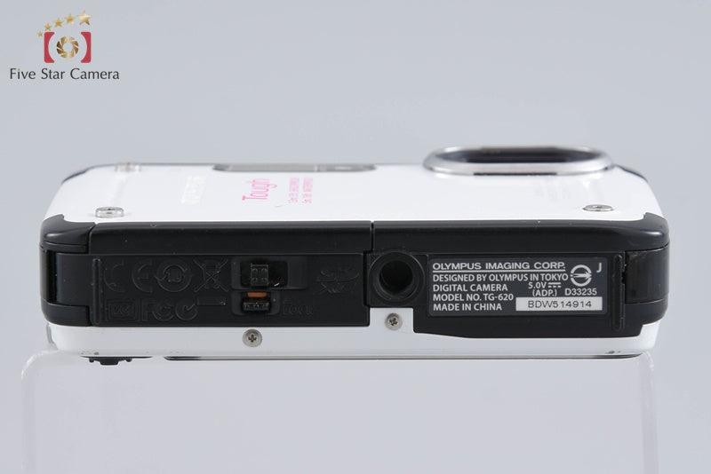 Olympus Tough TG-620 White 12.0 MP 5m Waterproof Digital Camera