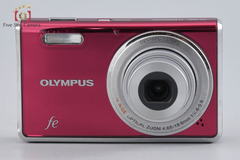 Olympus FE-4000 Pink 12.0 MP Digital Camera