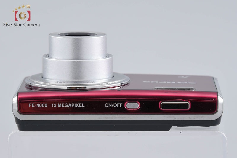 Olympus FE-4000 Pink 12.0 MP Digital Camera