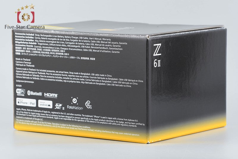 Nikon Z6II 24.5 MP Digital Mirrorless Camera Body w/ Box