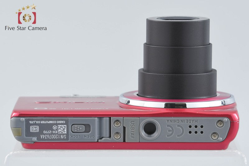 CASIO EXILIM EX-Z770 Red 16.1 MP Digital Camera
