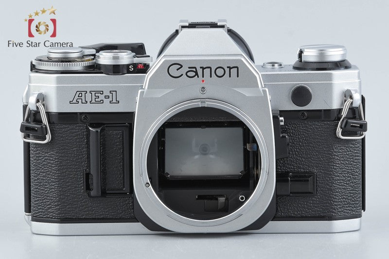 Canon AE-1 Silver 35mm SLR Film Camera Body