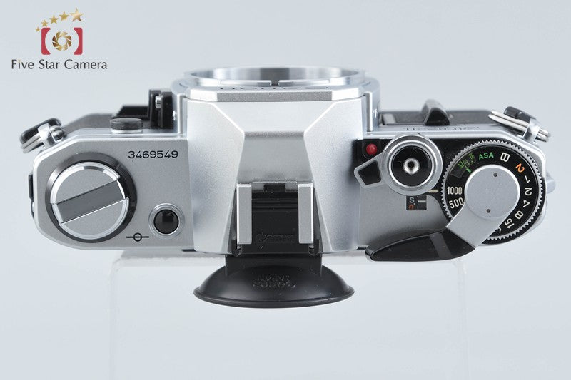 Canon AE-1 Silver 35mm SLR Film Camera Body