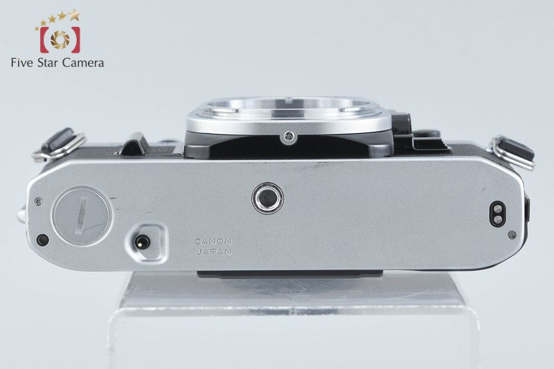 Canon AE-1 Silver 35mm SLR Film Camera Body