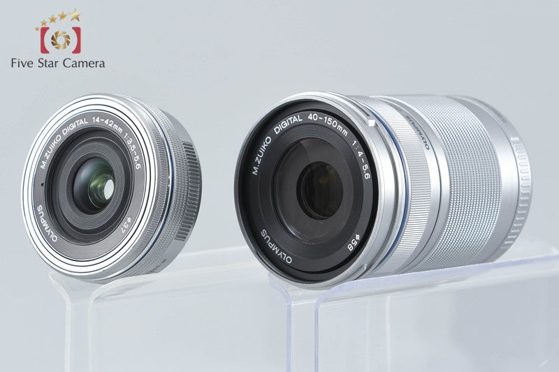 "Count 760" Olympus PEN E-PL8 Brown 16.1 MP Digital Camera 14-42 40-150 Lenses