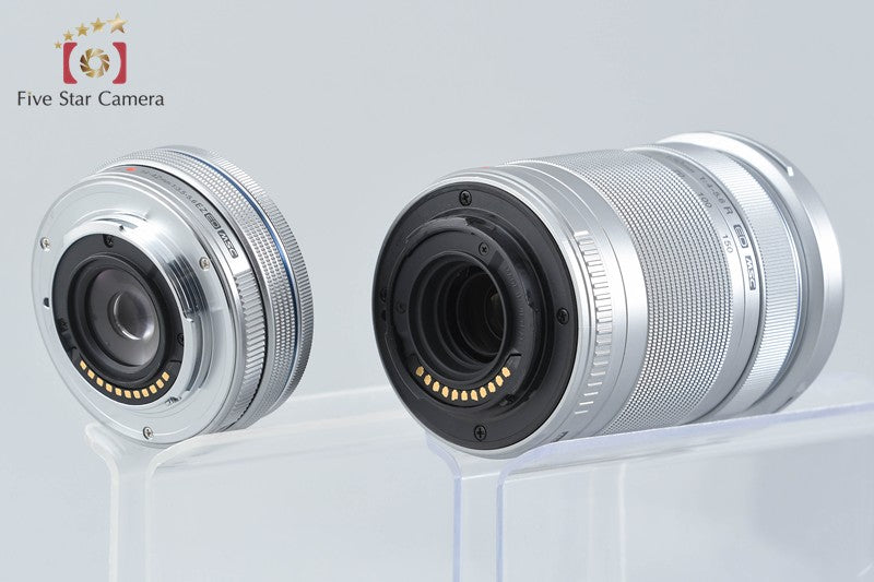 "Count 760" Olympus PEN E-PL8 Brown 16.1 MP Digital Camera 14-42 40-150 Lenses