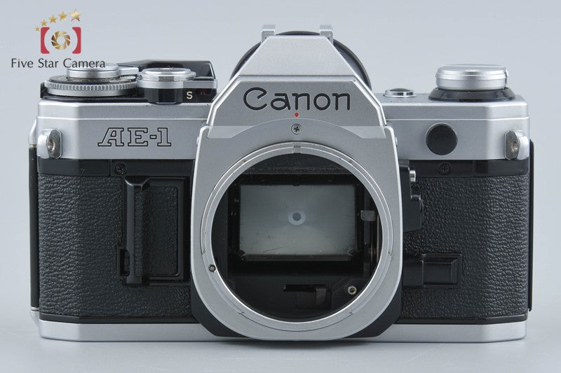 Canon AE-1 Silver 35mm SLR Film Camera Body