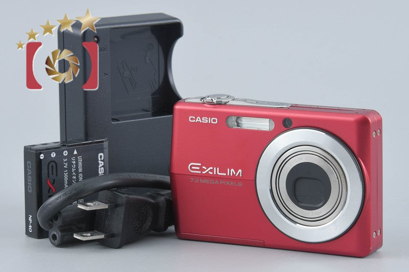 CASIO EXILIM EX-Z700 Red 7.2 MP Digital Camera