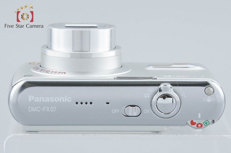 Panasonic LUMIX DMC-FX07 Silky Silver 7.2 MP Digital Camera