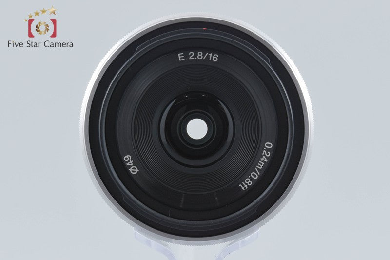SONY E 16mm f/2.8 SEL16F28